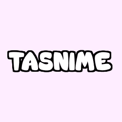 Coloración del nombre TASNIME