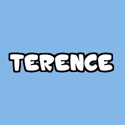 Coloración del nombre TERENCE