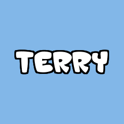 Coloración del nombre TERRY