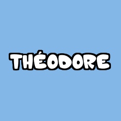 Coloración del nombre THÉODORE