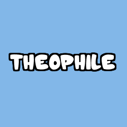 Coloración del nombre THEOPHILE