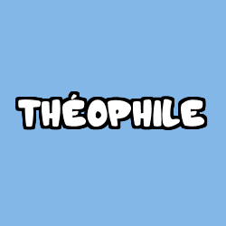 Coloración del nombre THÉOPHILE