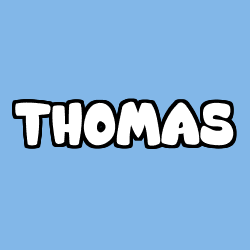 Coloración del nombre THOMAS