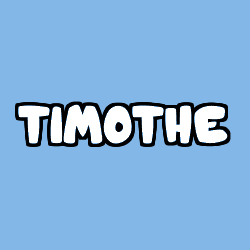 Coloración del nombre TIMOTHE