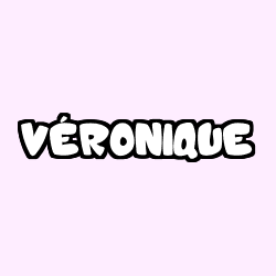 Coloración del nombre VÉRONIQUE