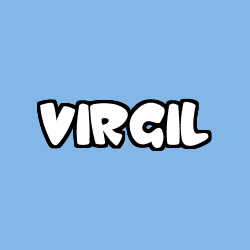 Coloración del nombre VIRGIL