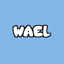 Coloración del nombre WAEL