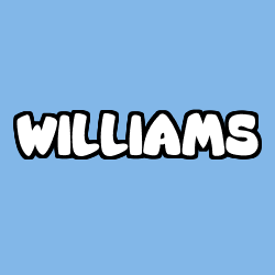 Coloración del nombre WILLIAMS