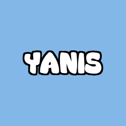 Coloración del nombre YANIS