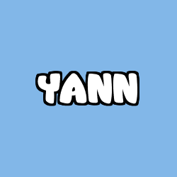 Coloración del nombre YANN