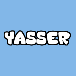 Coloración del nombre YASSER