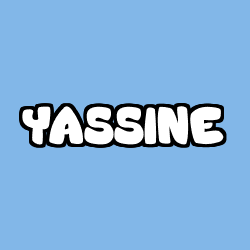 Coloración del nombre YASSINE