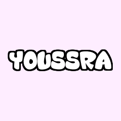 Coloración del nombre YOUSSRA