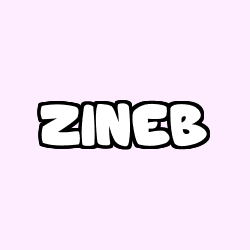 Coloración del nombre ZINEB